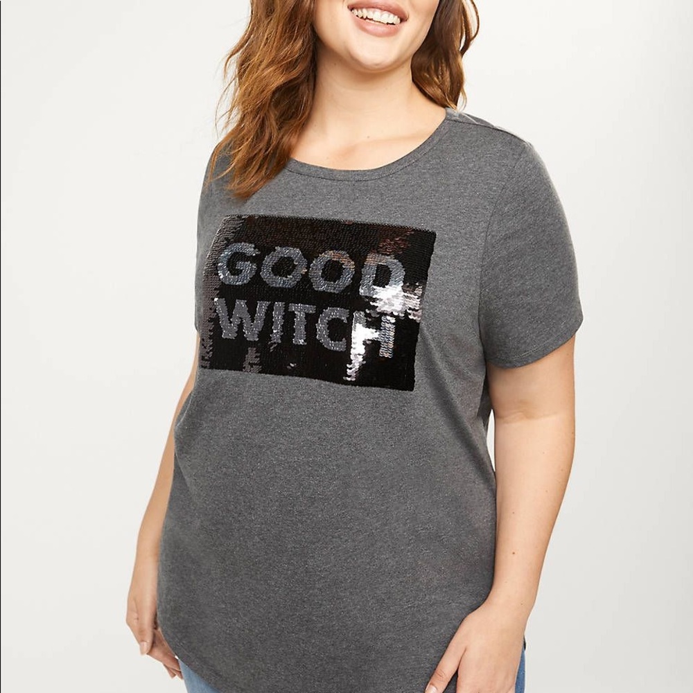 Lane Bryant Halloween tee 26/28 NWT